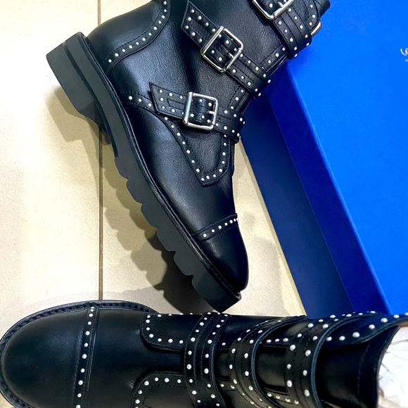 Stuart Wietzmans studded boots,   Authentic not copy, Leather, stylish, classic - Picture 6 of 9